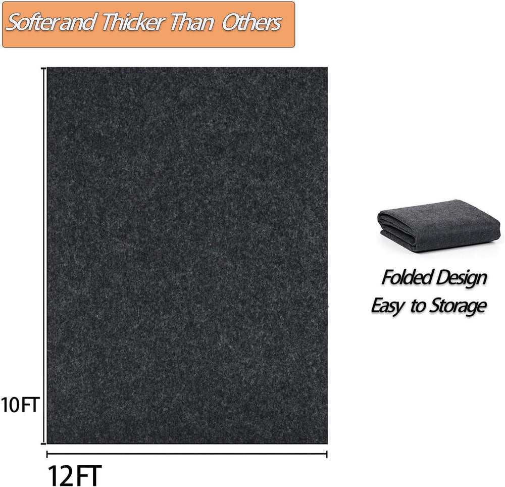 10 x 12 FT Outdoor Storage Shed Mat, Waterproof Storage Shed Flooring Mat