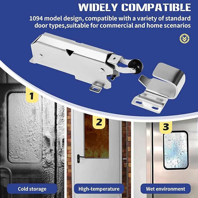 Hydraulic Door Closer, Exposed Installation. Door Closer