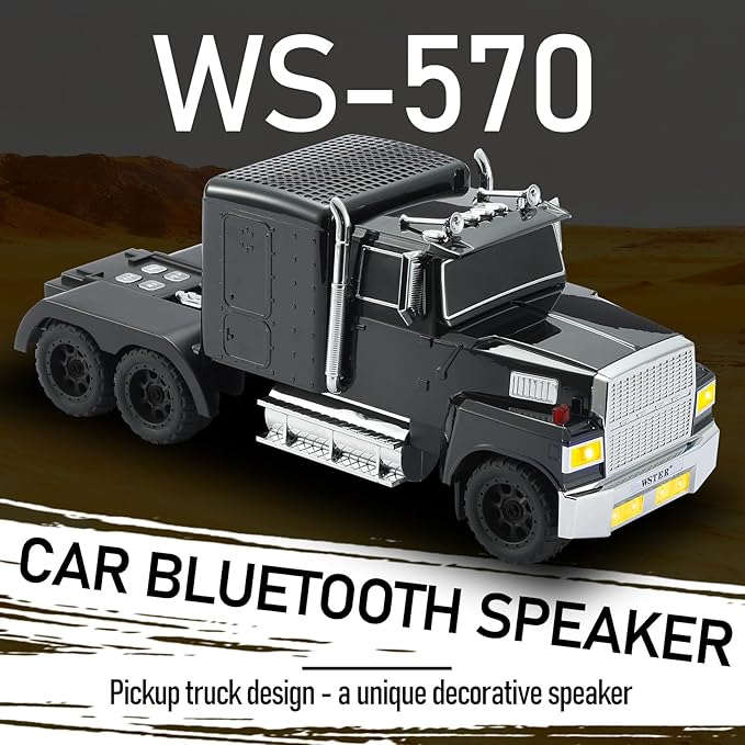 WSTER American Truck Bluetooth Speaker