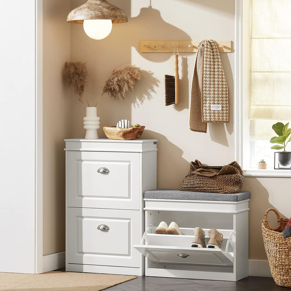Haotian Small Shoe Cabinet for Entryway