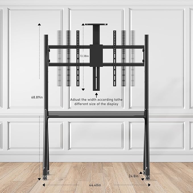 Glidesync Smart Board Stand for 55"- 86'' Interactive Whiteboard...