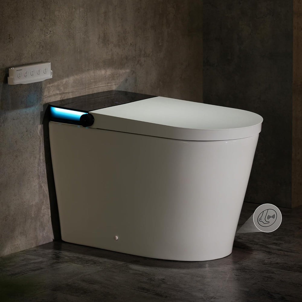 Casta Diva Smart Toilet with Bidet Built in, Auto Open Close, Foot Sensor