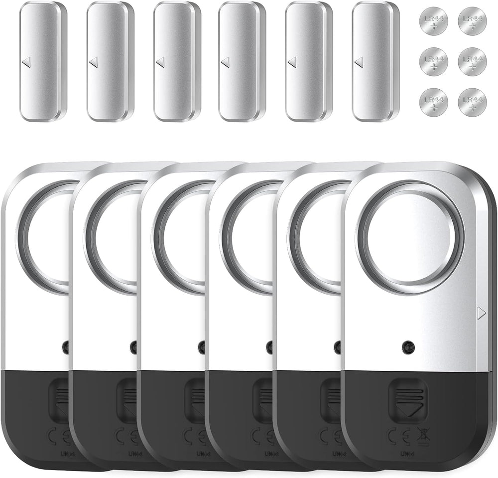 ANKOSHUN Door Window Alarm Sensors (6 Pack)