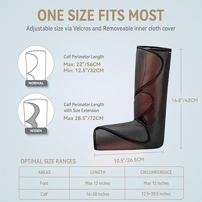 FIT KING Air Compression Leg and Foot Massager