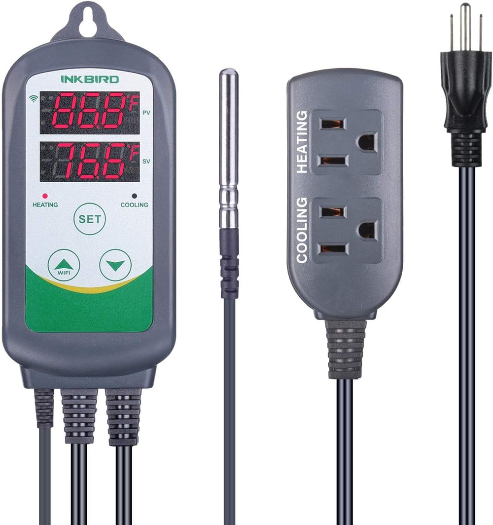 Inkbird WiFi ITC-308 Digital Temperature Controller Thermostat Remote