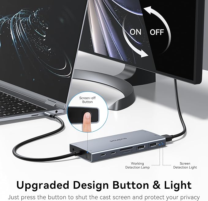 USB C Laptop Docking Station