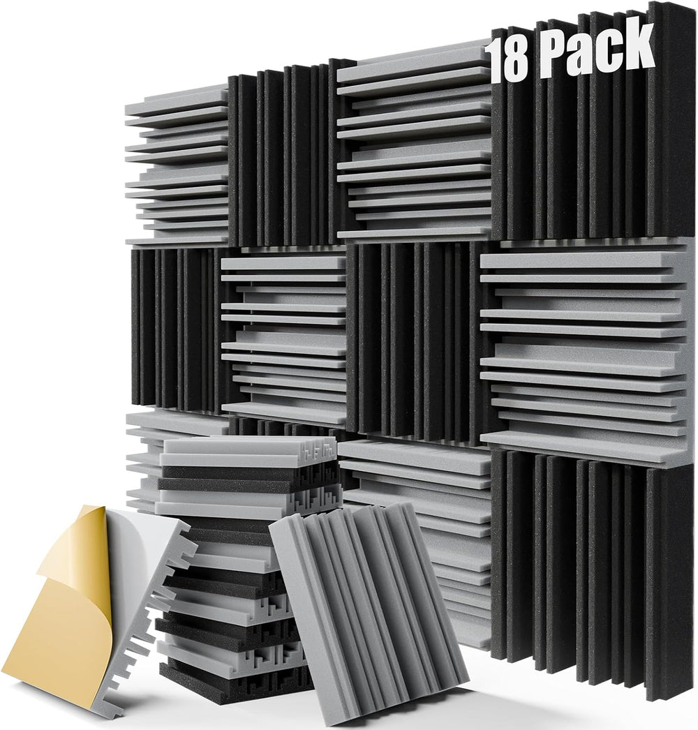 18 Pack Sound Proof Foam Panels