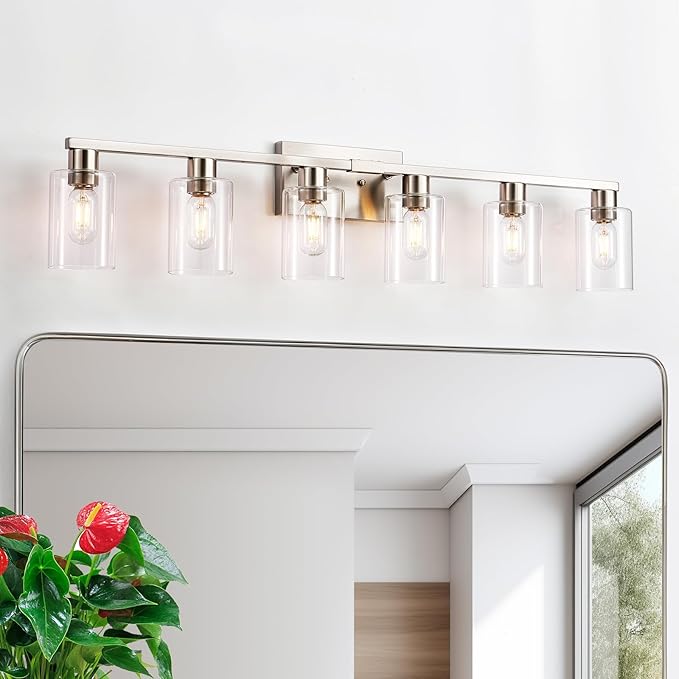 SOPEAS 6-Light Bathroom Light Fixtures, Vanity