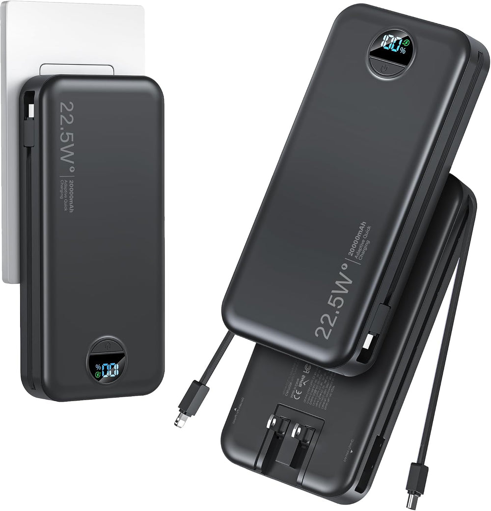 aonidi 20000mAh Ultra-Portable-Charger-Power-Bank PD20W