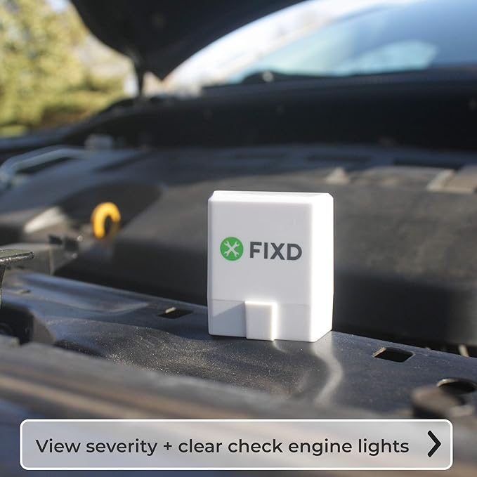 FIXD Bluetooth OBD2 Scanner for Car