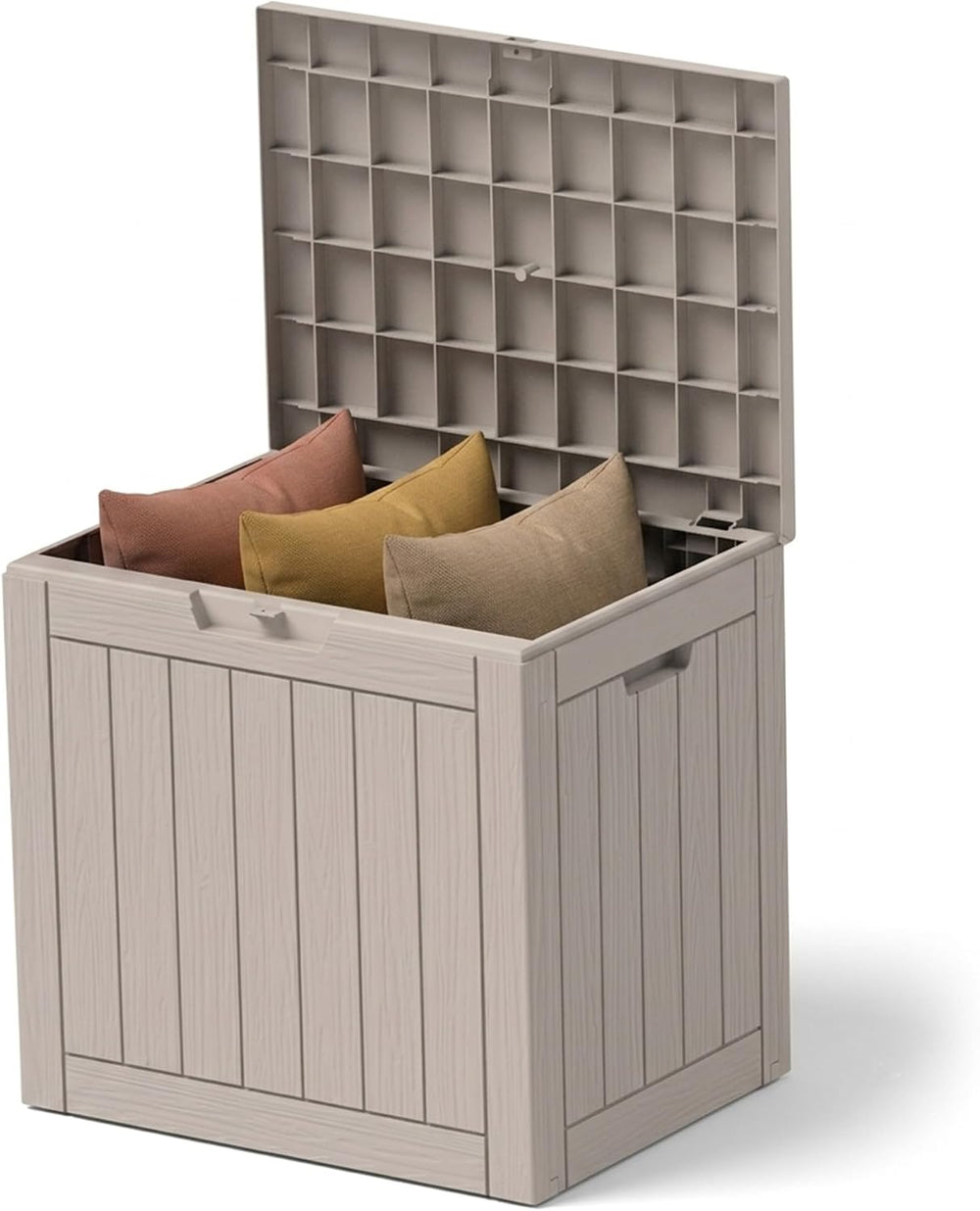 Outdoor Storage Box, 35 Gallon Waterproof Deck Box [Upgraded 3.0]