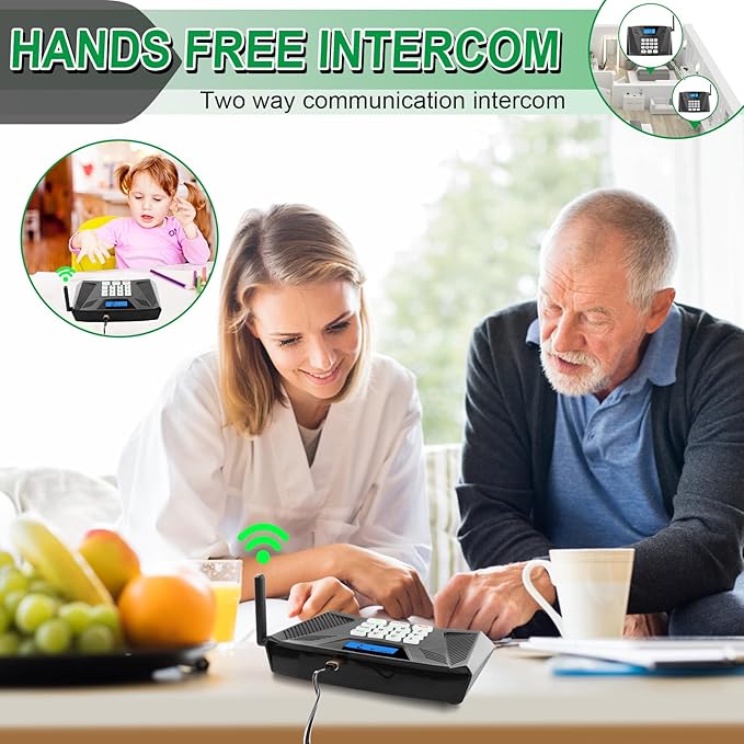 Intercoms Wireless for Home Upgrade, Hands-Free Intercom