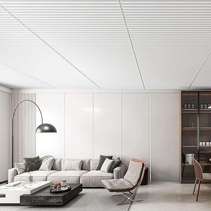 Art3d 6-Pack Slat Design 3D Wall Panels