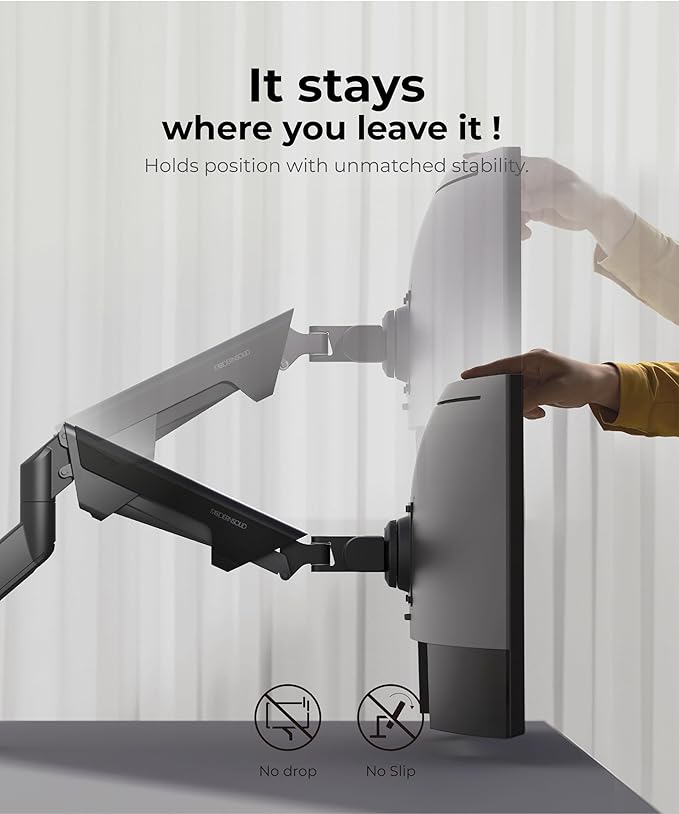 Modernsolid Heavy Duty Monitor Arm Desk Mount