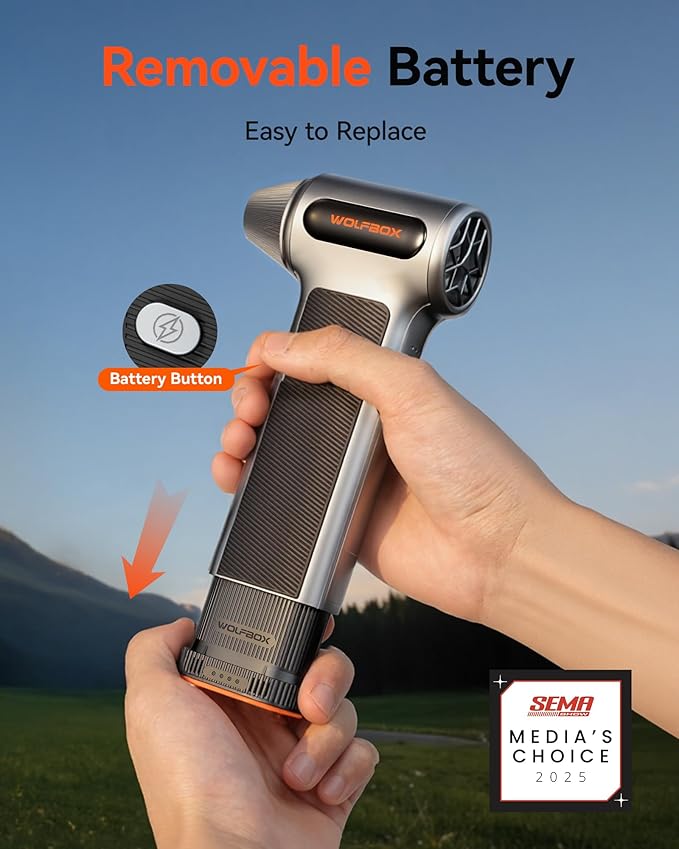 WOLFBOX MF200 Compressed Air Duster
