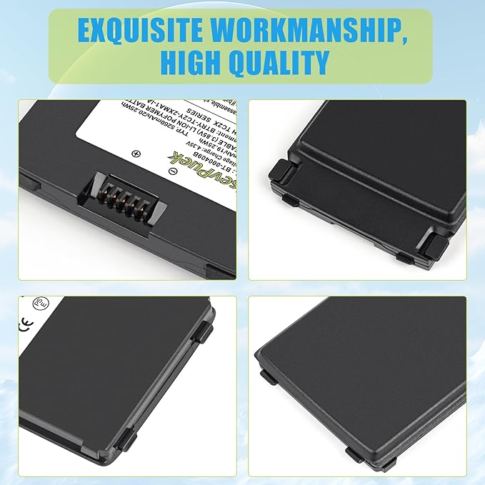 GsevPuek 5260mAh TC26 Replacement Battery,