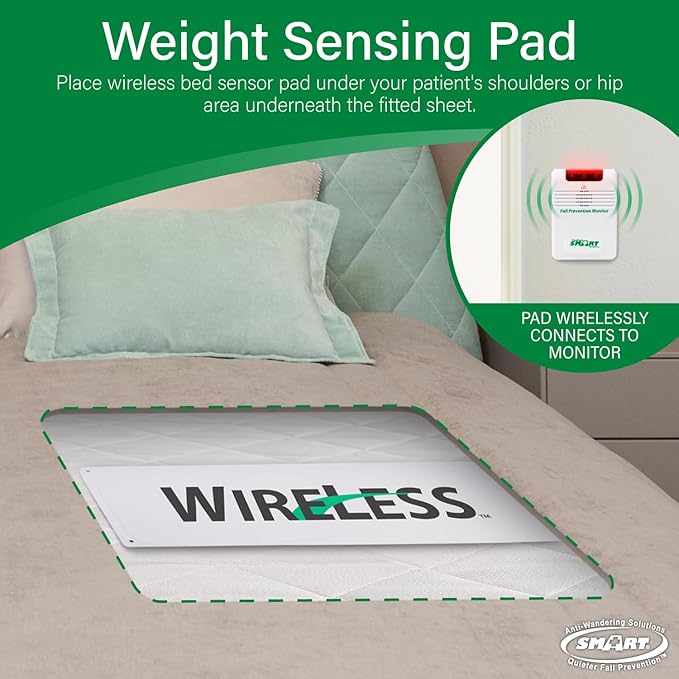 Smart Caregiver Cordless Bed and Chair Exit System