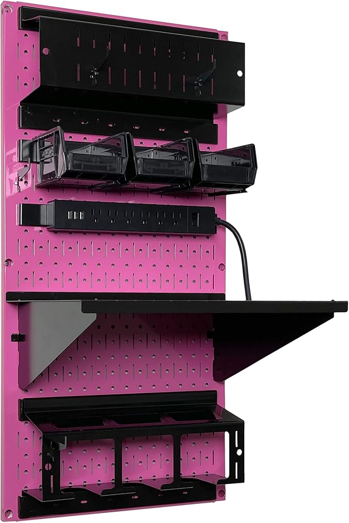 Wall Control Power Tool Storage Organizer Kit Cordless Drill Holder Charging