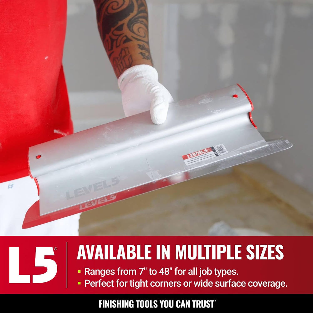 LEVEL5 24-Inch Skimming Blade | Precision 0.3mm German stainless steel blade ...