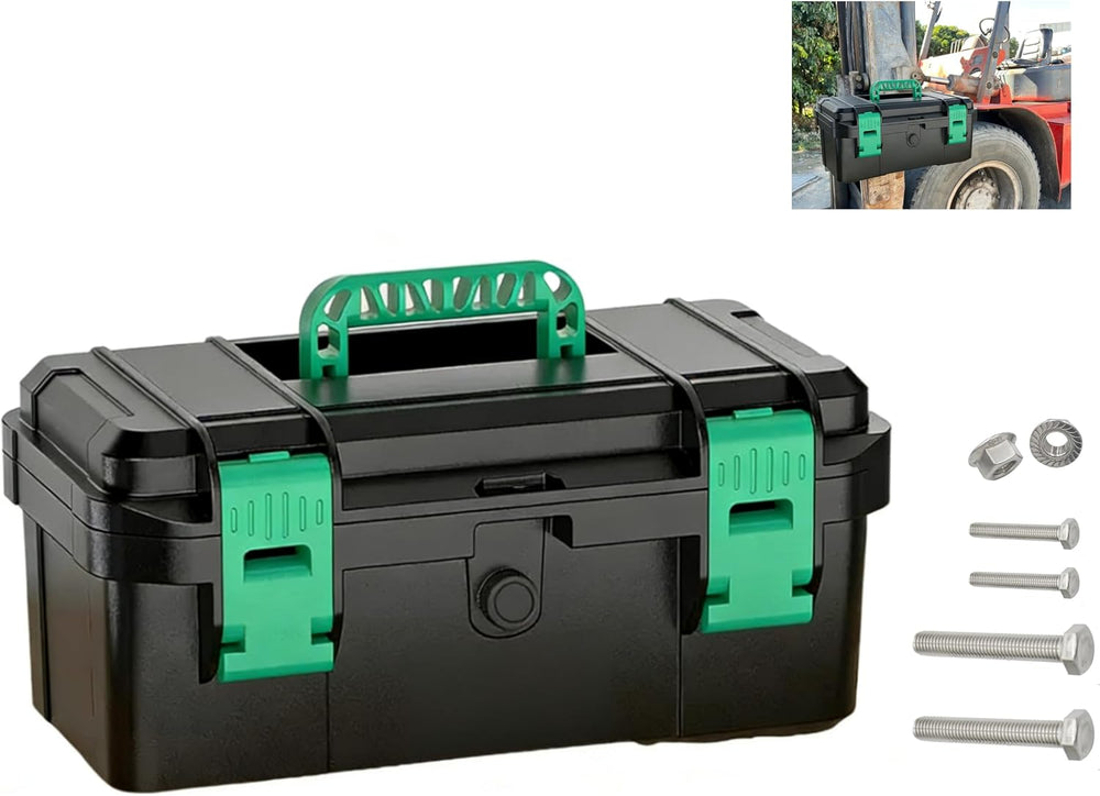 Universal Tool Box Kit,Tractor Tool Box, Lockable,With Mounting Bracket,ATV, ...