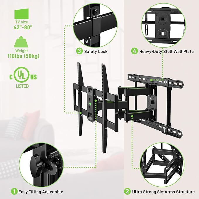 USX Mount UL Listed TV Wall Mount