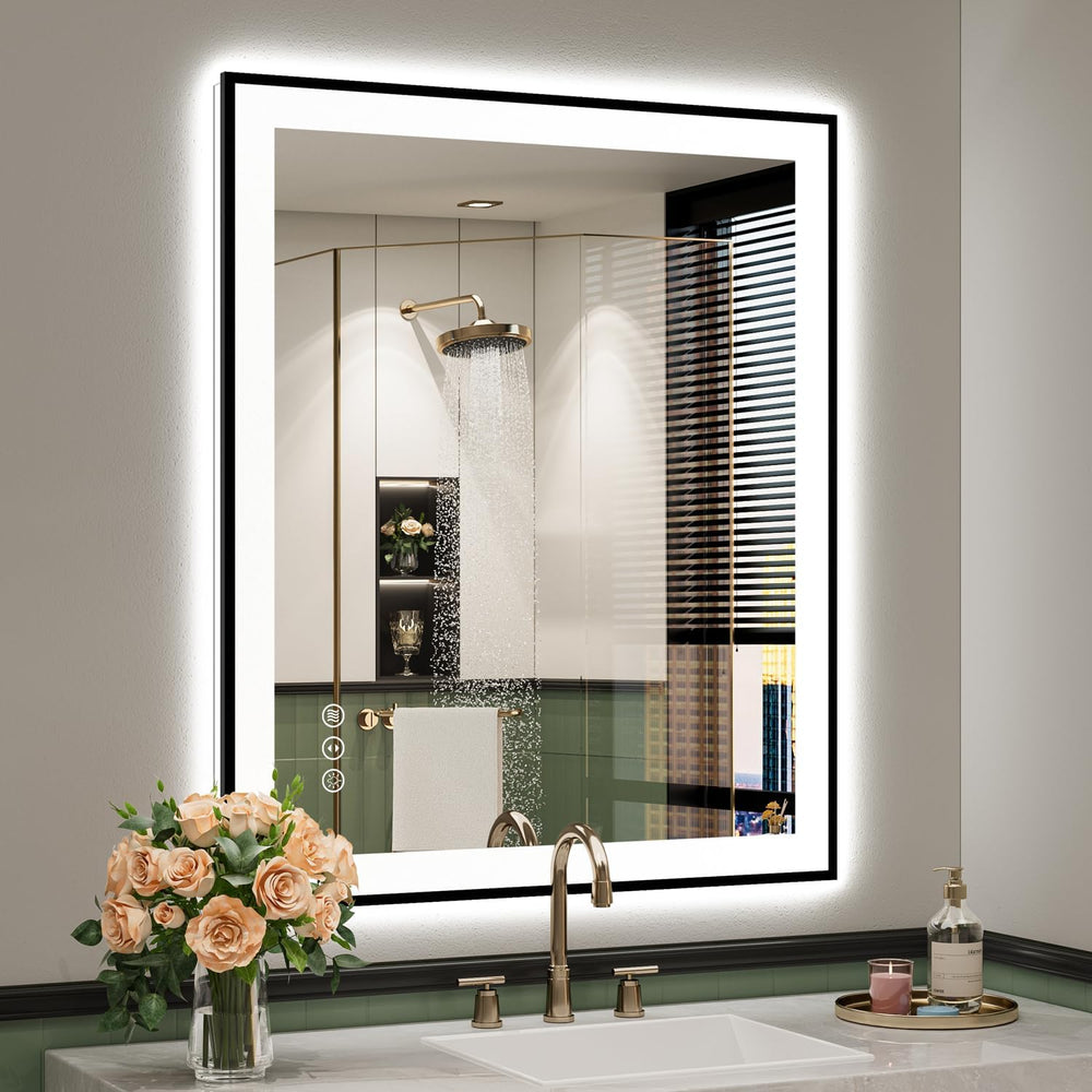 YEELAIT 36x30 Inch LED Bathroom Mirror