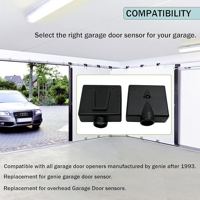 2PACK GSTB-R STB-BL Garage Door Sensor, Replacement