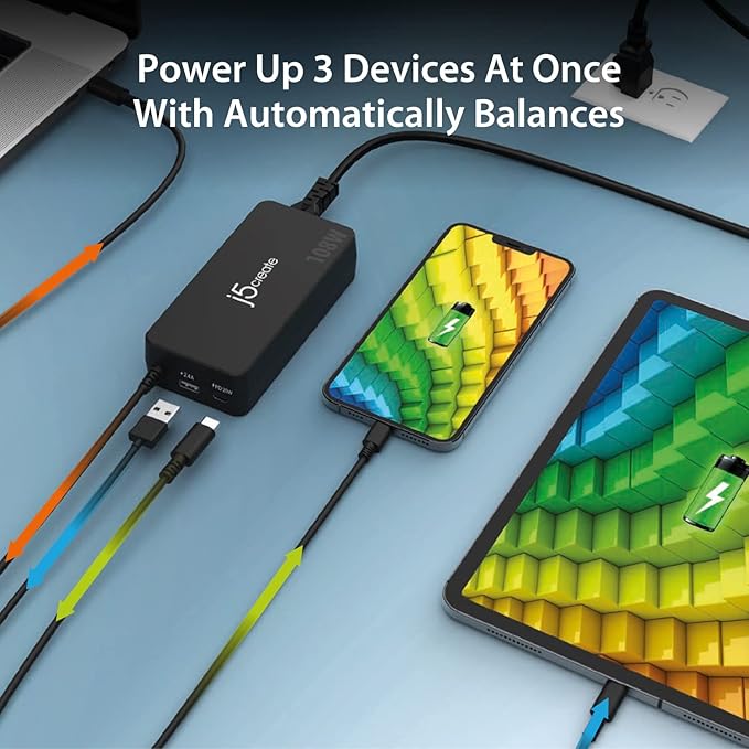 j5create 108W USB Type C PD Super Charger