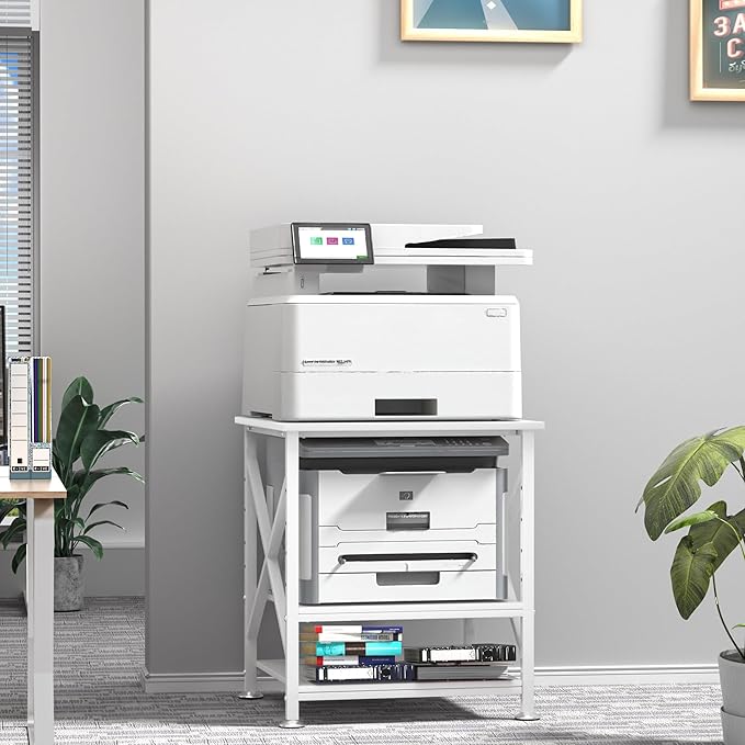 Printer Stand, 23.6 x 23.6 Inches Large Printer Stand