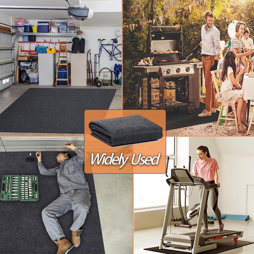 10 x 12 FT Outdoor Storage Shed Mat, Waterproof Storage Shed Flooring Mat