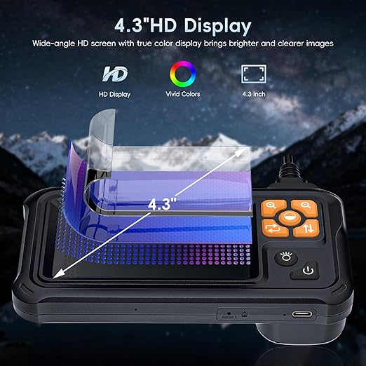 SKYBASIC Industrial Endoscope Borescope Camera