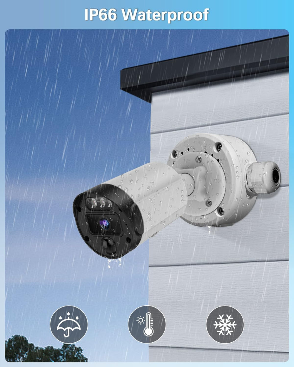 Metal Universal Bullet Security Camera Junction Box