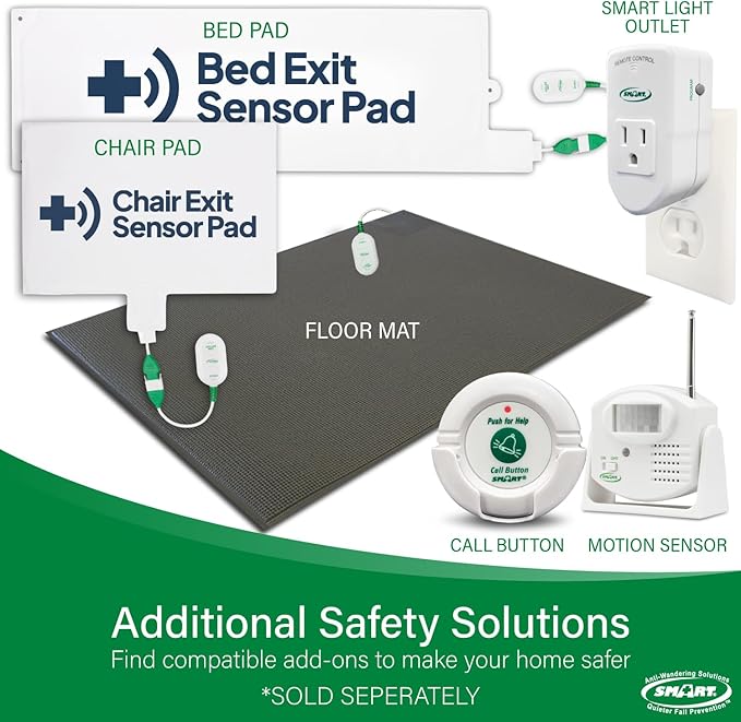 Smart Caregiver Chair Exit Alarm System