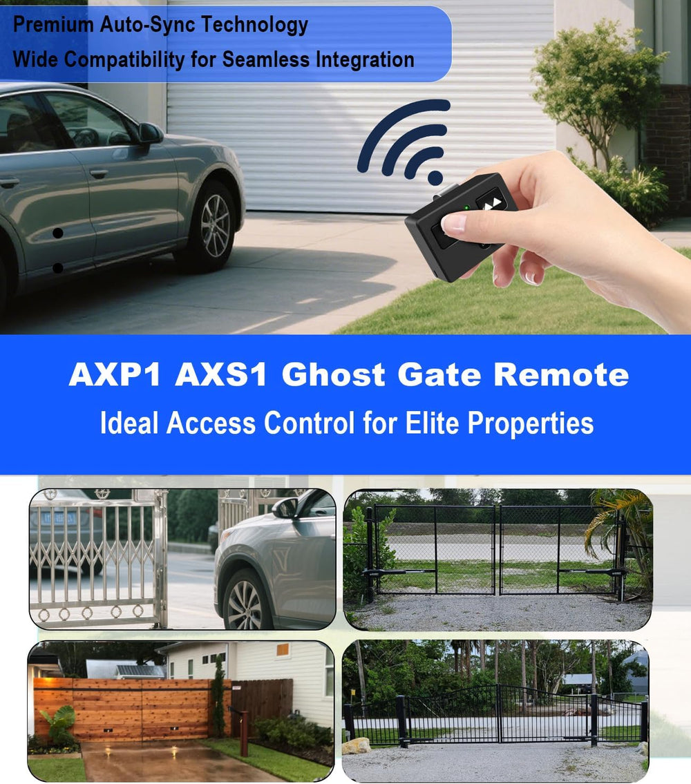 Gh ost Remote Transmitter AXS1 AXP1 3 or 5 Button for Automatic Gate Opener