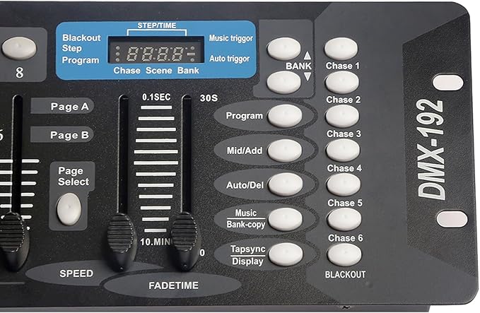 DMX Controller for dj Lights Dmx512 Light Controllers 192 Channel DMX Board