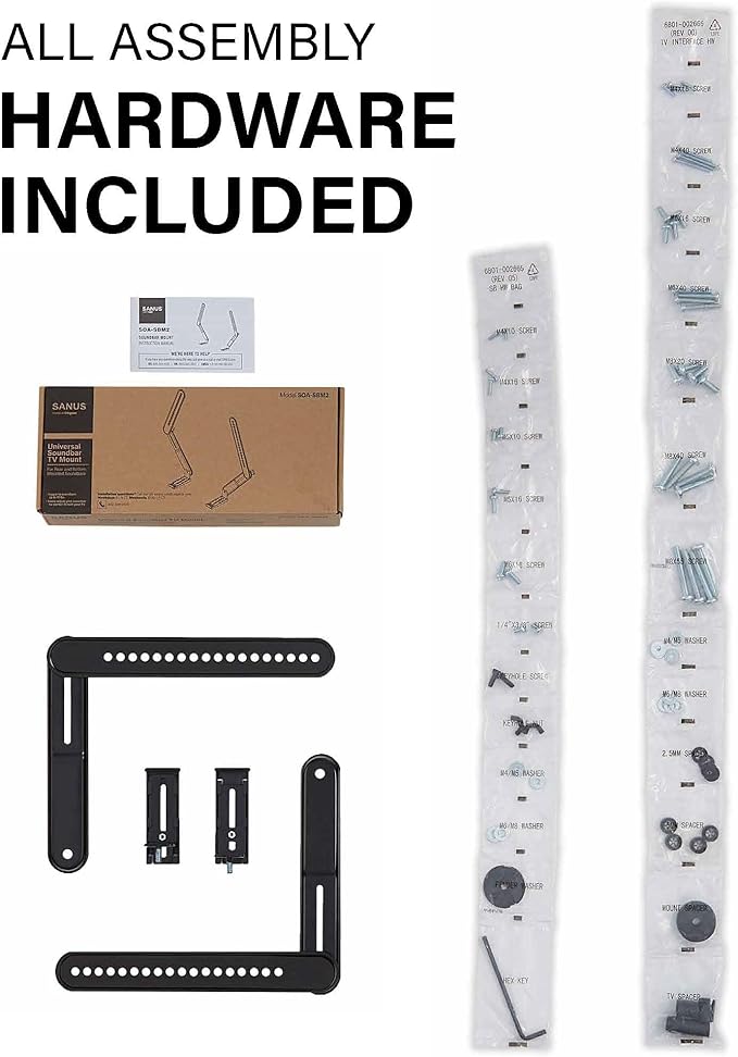 SANUS Universal Soundbar TV Mount Kit