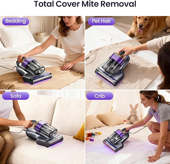 IRONSPIRE Bed Vacuum Cleaner, Mattress Vacuum