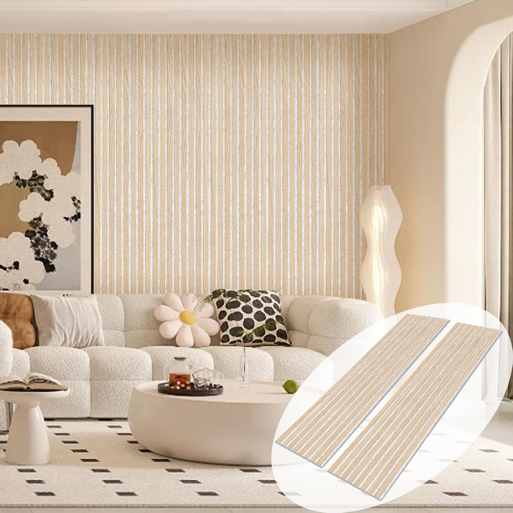 ARMURO Wood Slat Wall Panel (2 PCS)