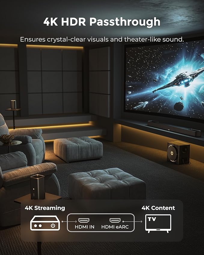 ULTIMEA Skywave X60 7.1.4ch Professional Wireless Surround Sound System
