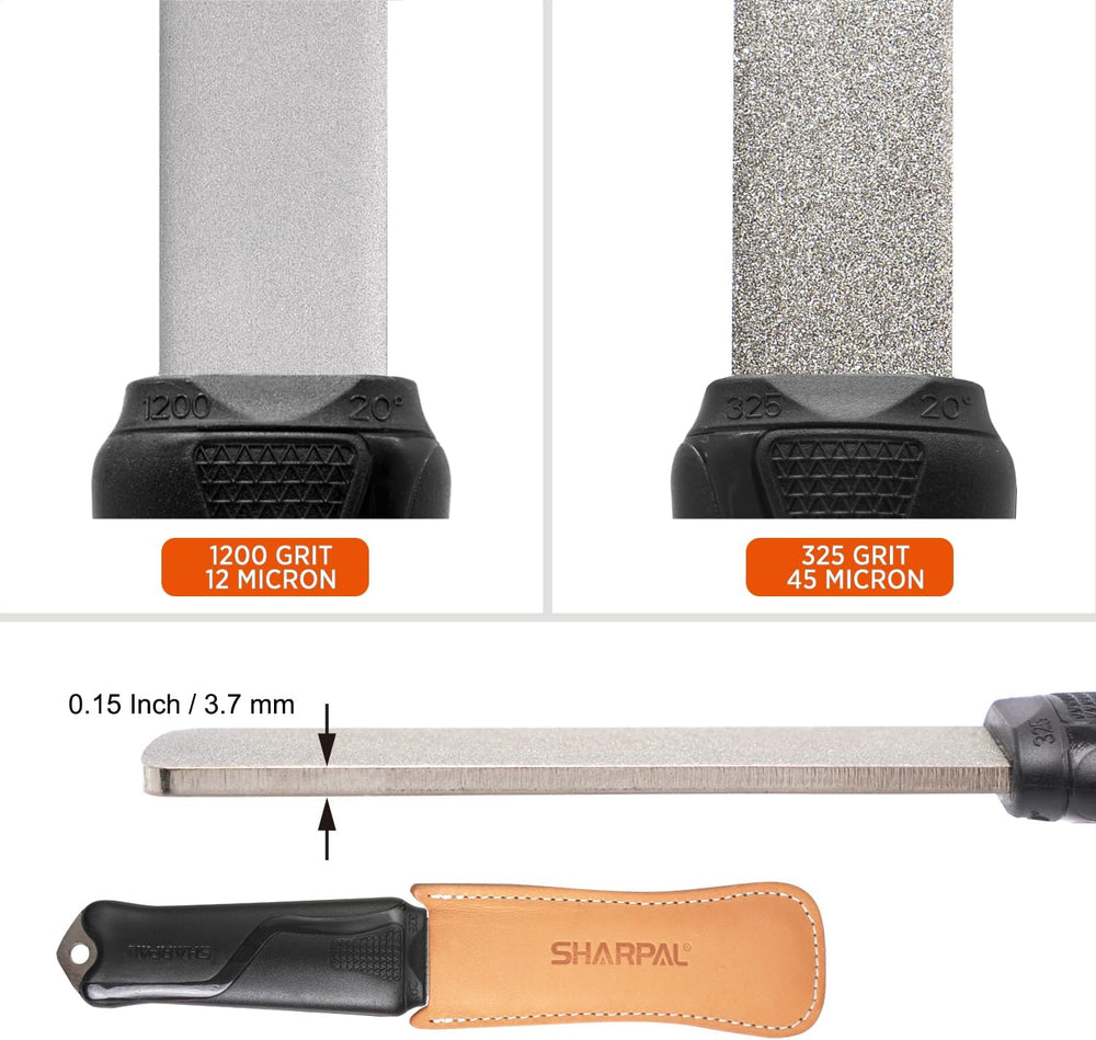 SHARPAL 127N Dual-Grit Diamond Sharpening Stone File
