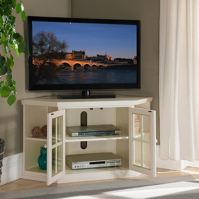 Leick Home Maelyn Corner TV Stand,