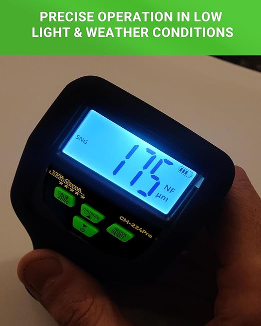 Paint Thickness Gauge CM-224Pro 2026 | Coating Thickness Meter Fe/Al/Zn | Auto