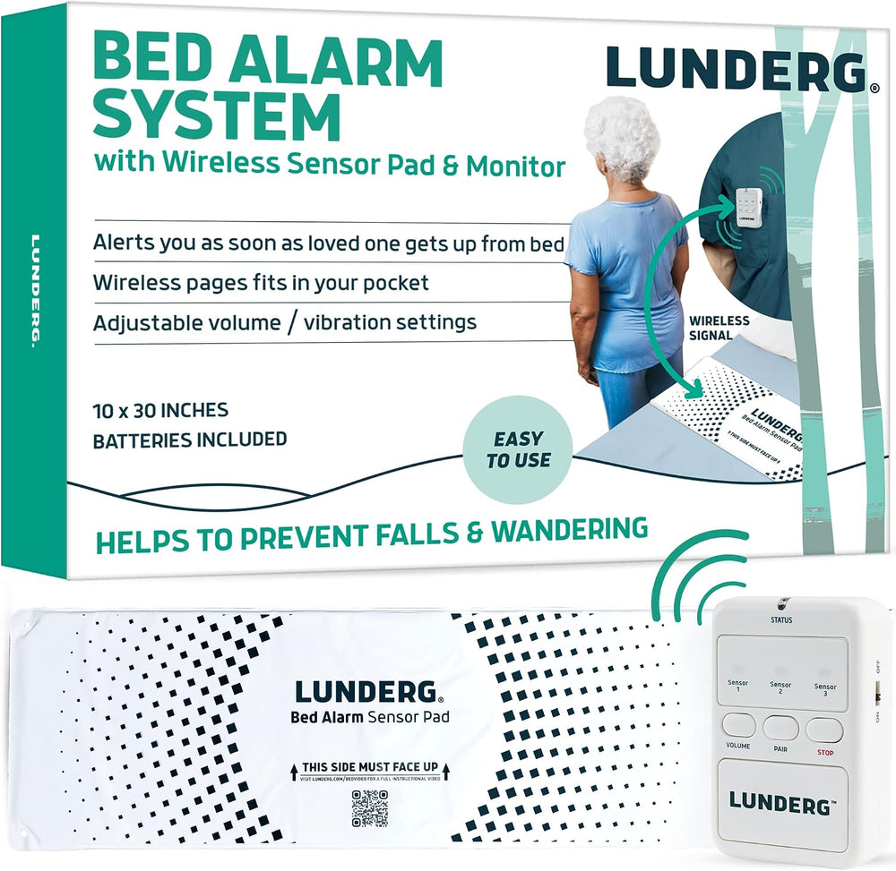 Lunderg Bed Alarm for Elderly Adults