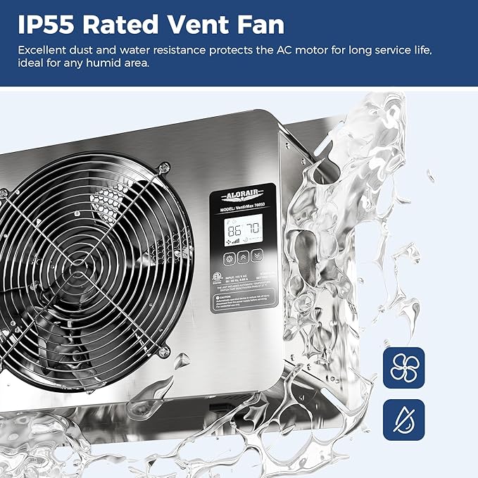 ALORAIR 780 CFM Crawl Space Ventilator Fan