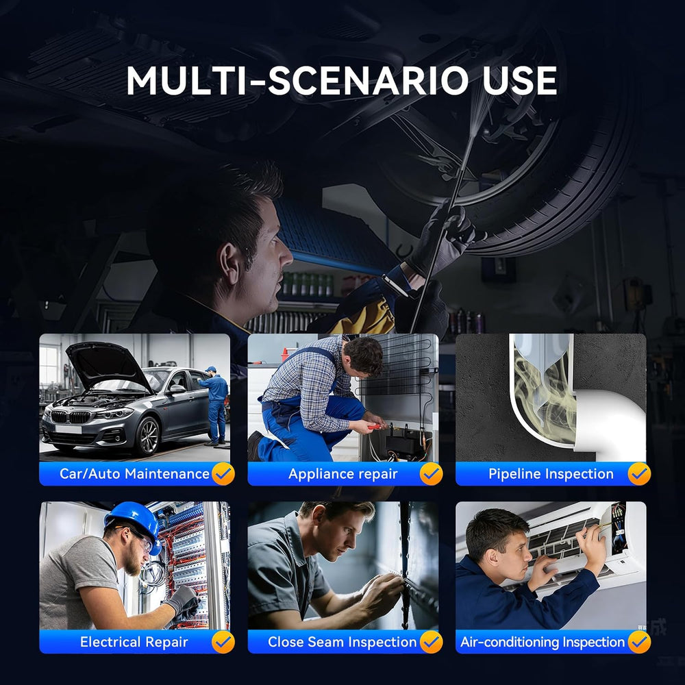 MUCAR E021 USB Endoscope Borescope, Compatible with PC and MUCAR Scanners