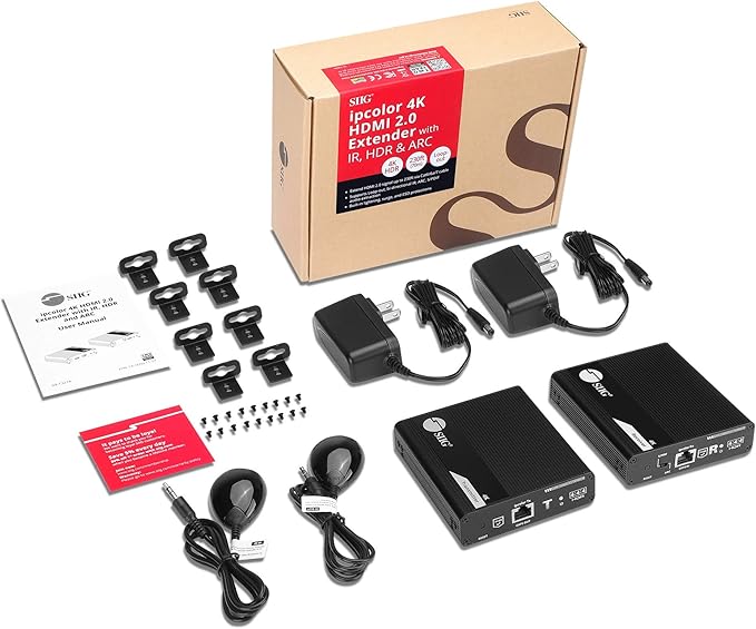 SIIG 4K HDMI Extender Balun Over CAT6/7