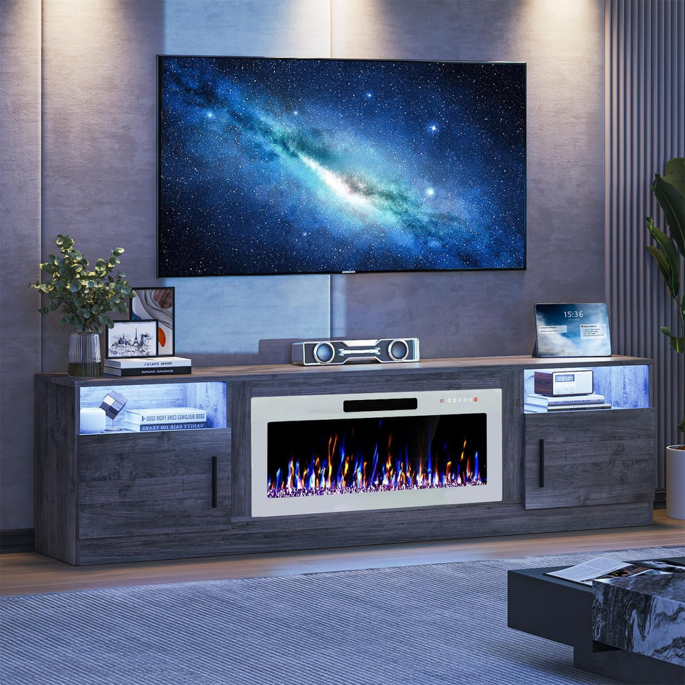 VITESSE TV Stand Fireplace