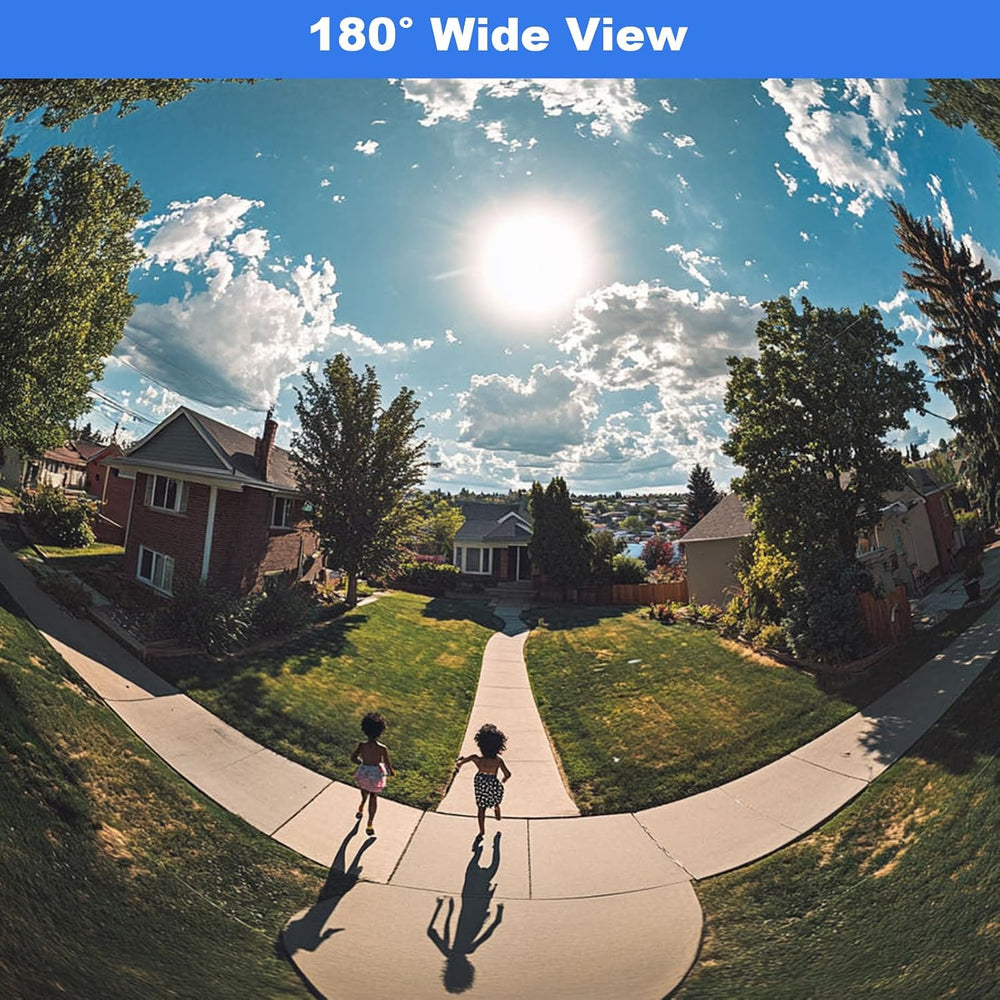 HD 180 Degree Wide Angle View 2.0MP 1080p Security Camera 4-in-1 CCTV Bullet ...