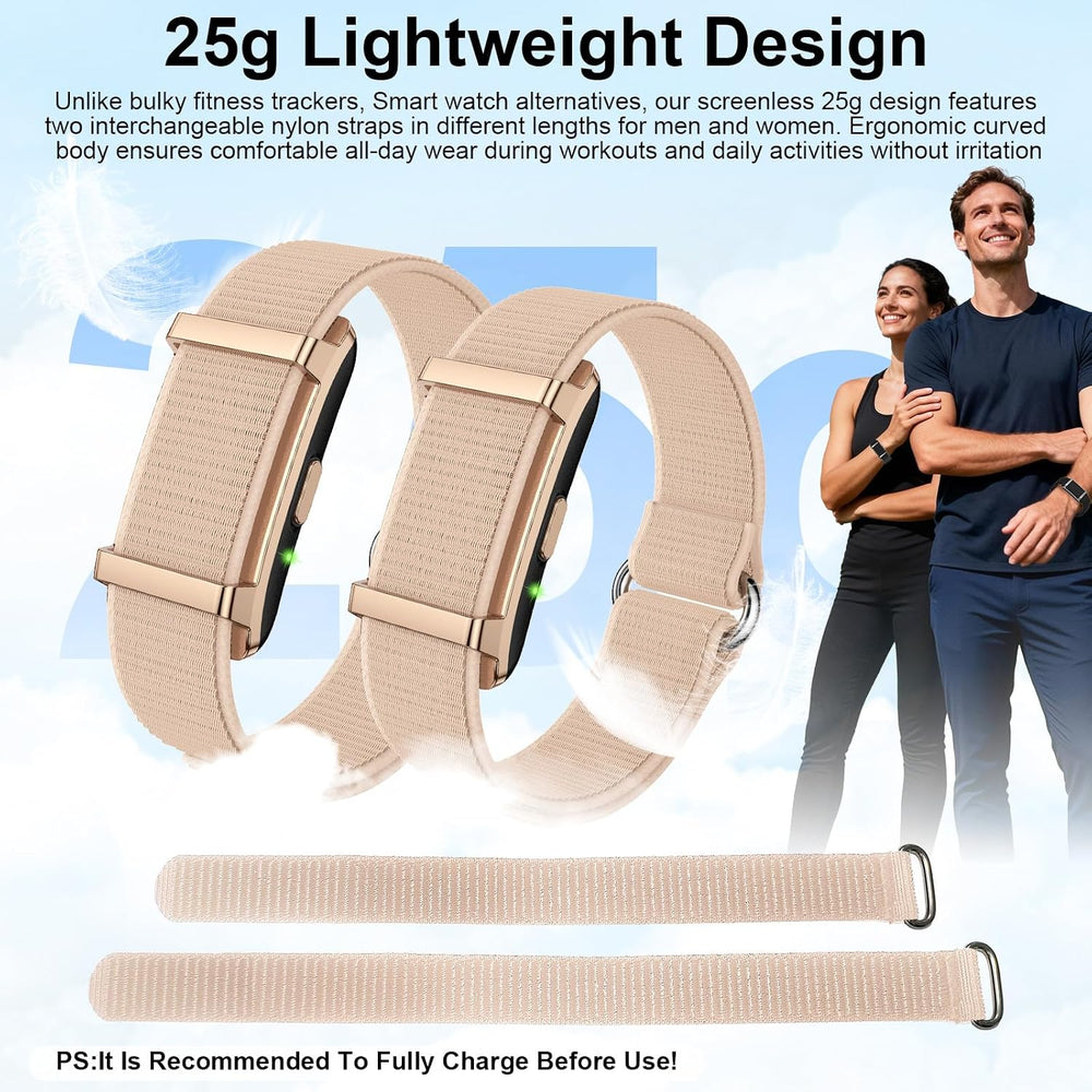 Smart Bracelet Fitness Trackers for Men Women, Smart Watch 24/7 Heart Rate Sl...