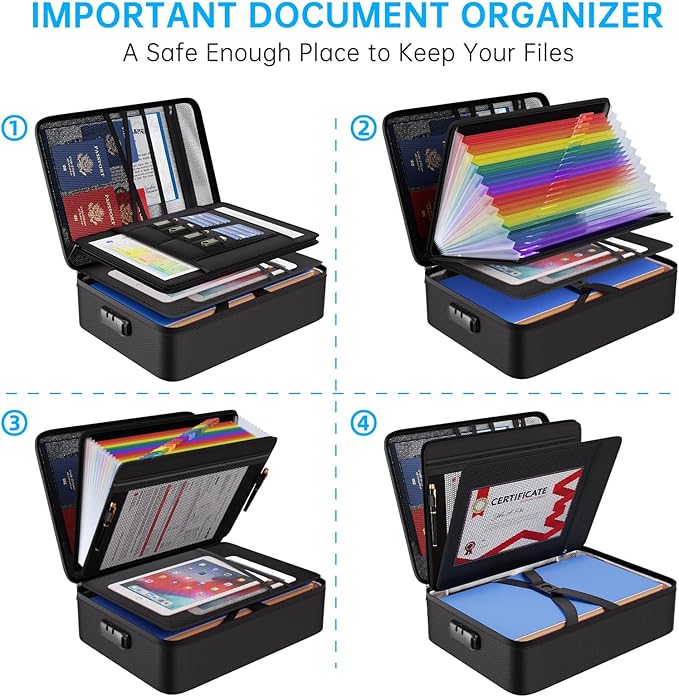 ENGPOW 5200℉ Soft Case Fireproof Document Box